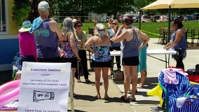 eh science cafe on sun safety at coney island's sunlite pool