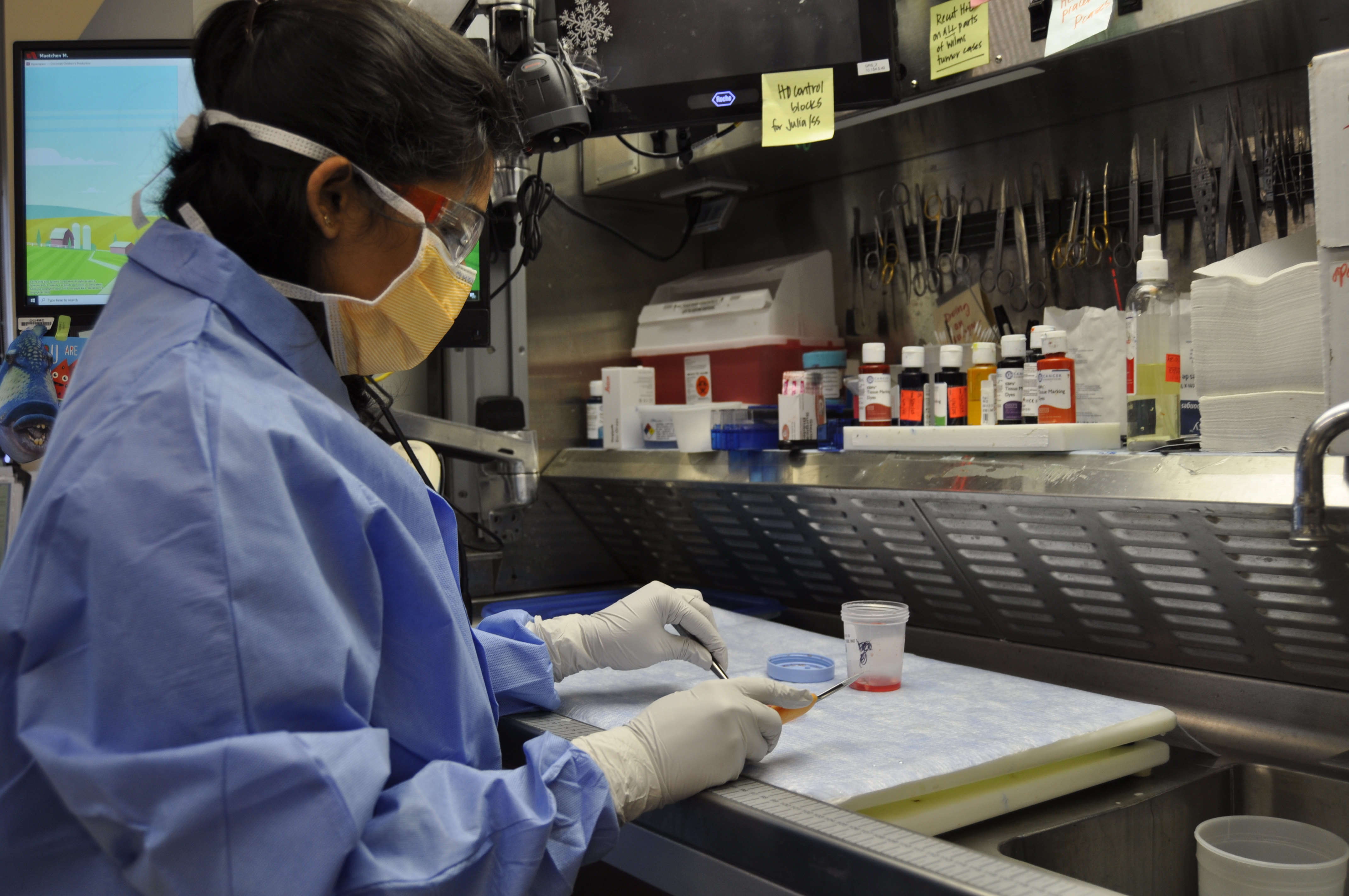 Surg Path at childrens hospital