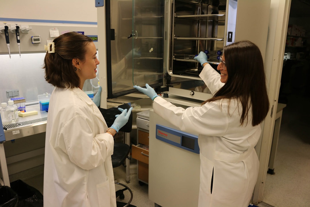 Resident in lab